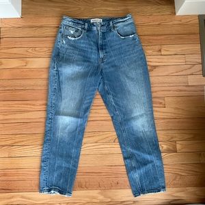 Abercrombie and Fitch Curve Love Mom Jeans